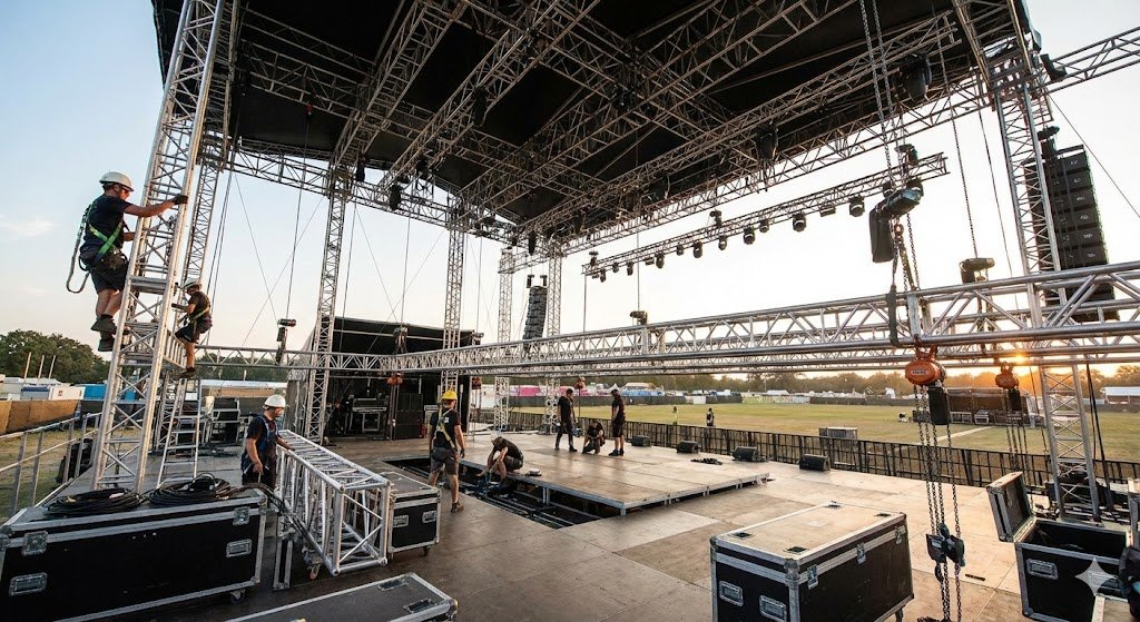 EVENT STAGING & TRUSS IN UAE