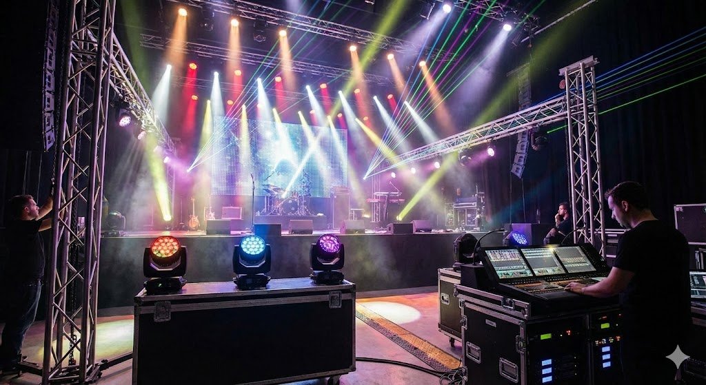 Stage lighting services