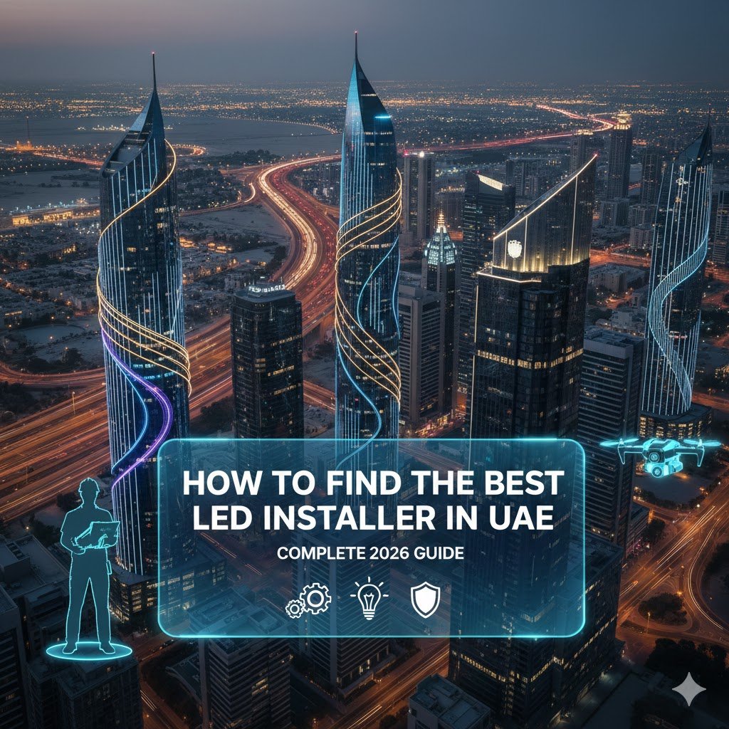 How to Find the Best LED Installer in UAE | Complete 2026 Guide